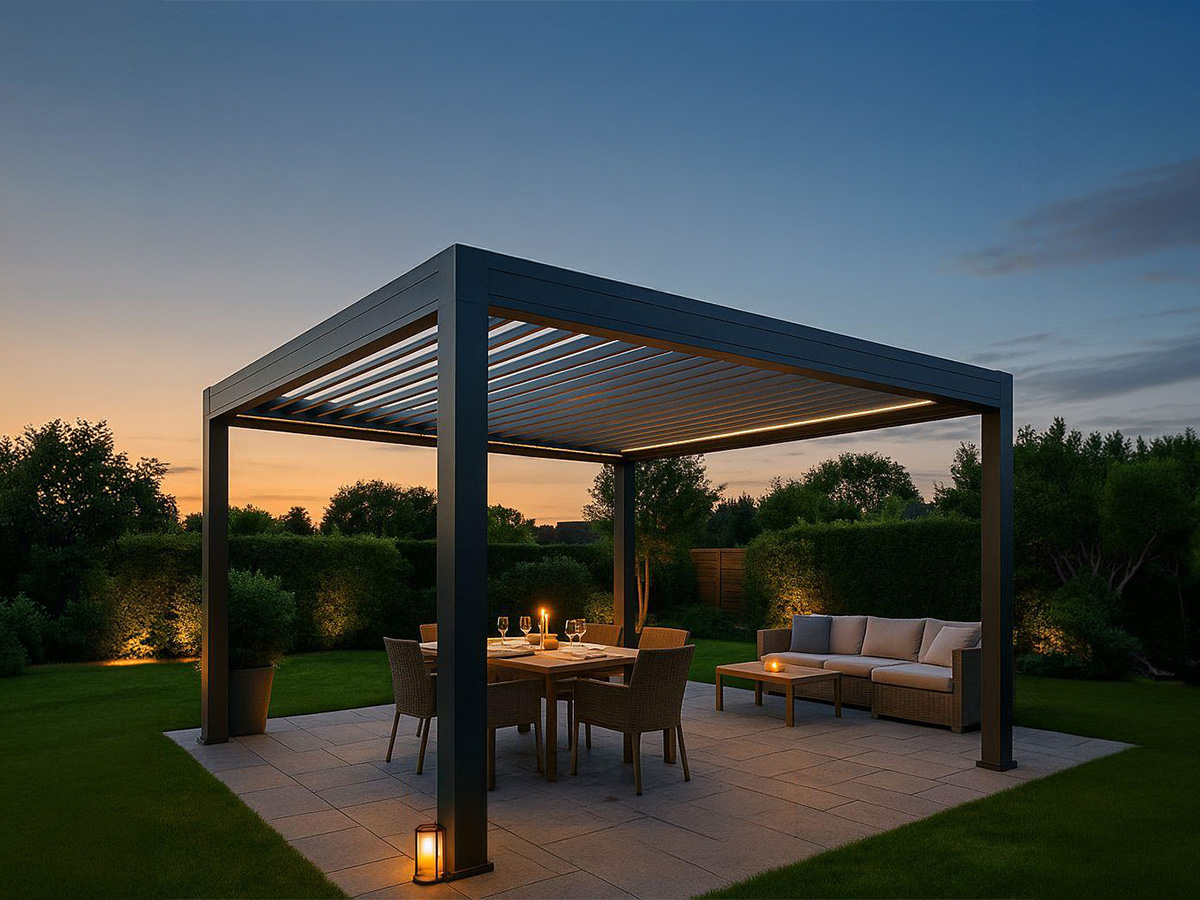 Luna Pergola — Motorized Bioclimatic Pergolas